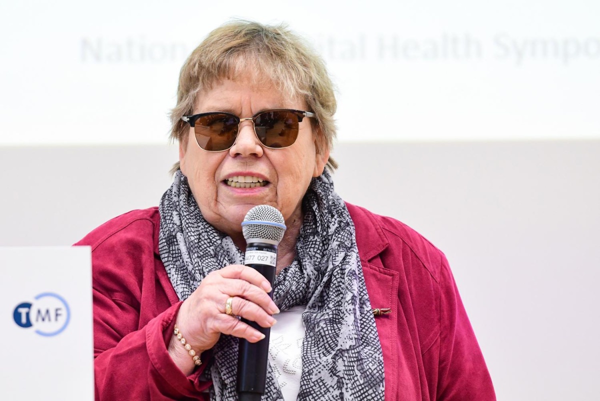Hannelore Loskill, Vorsitzende der Bundesarbeitsgemeinschaft Selbsthilfe