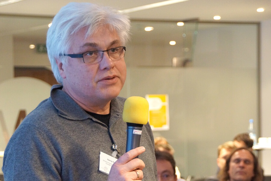 Georg Schmidt beim Biobanken-Symposium 2012