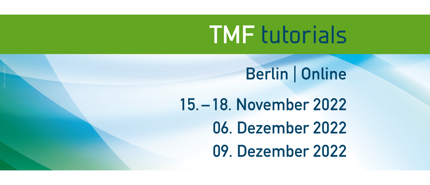 TMF-Tutorials 2022 TMF-Tutorials 2022