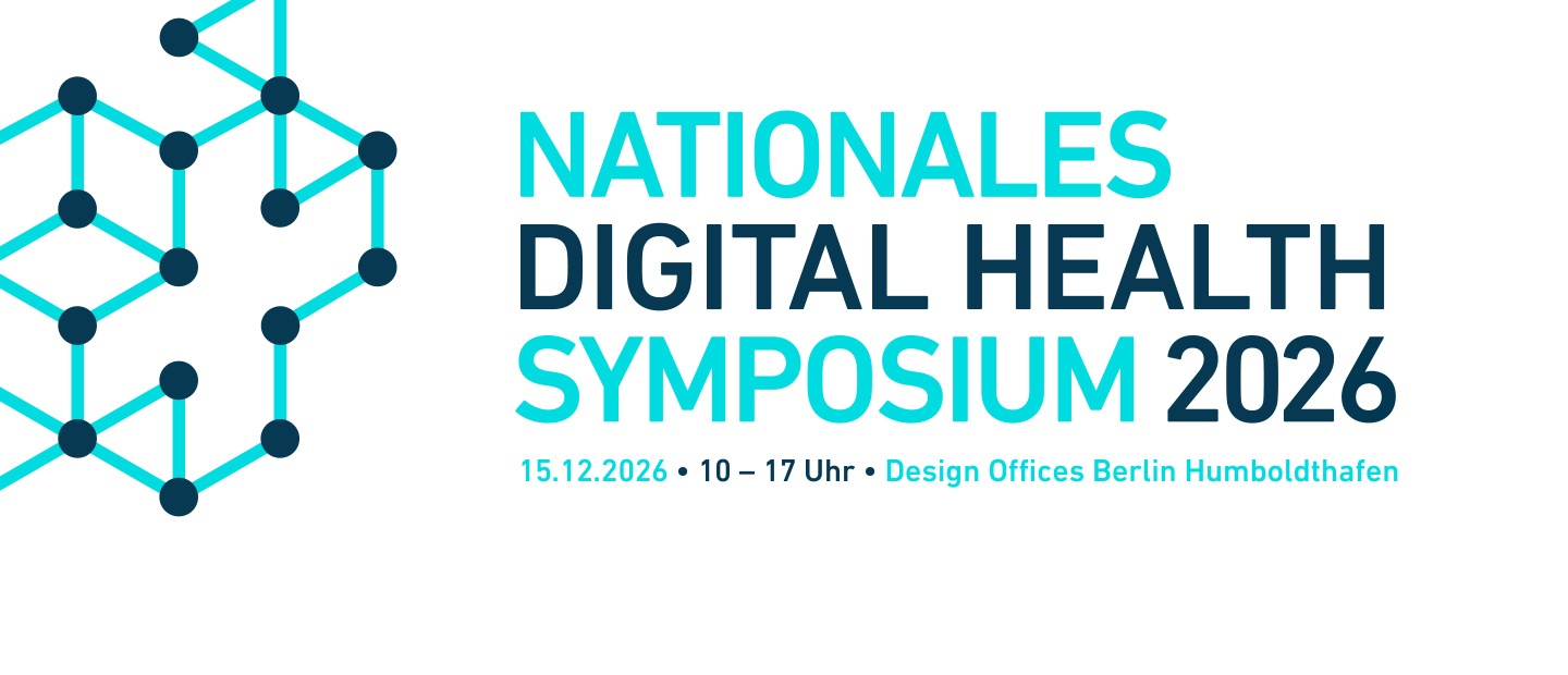 Das Banner des Nationales Digital Health Symposiums 2026