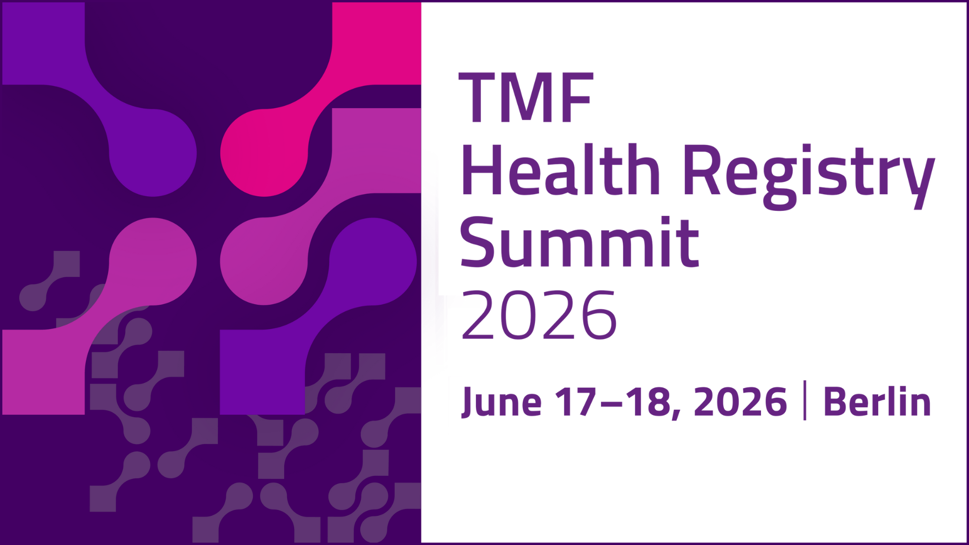 TMF Health Registry Summit 2026