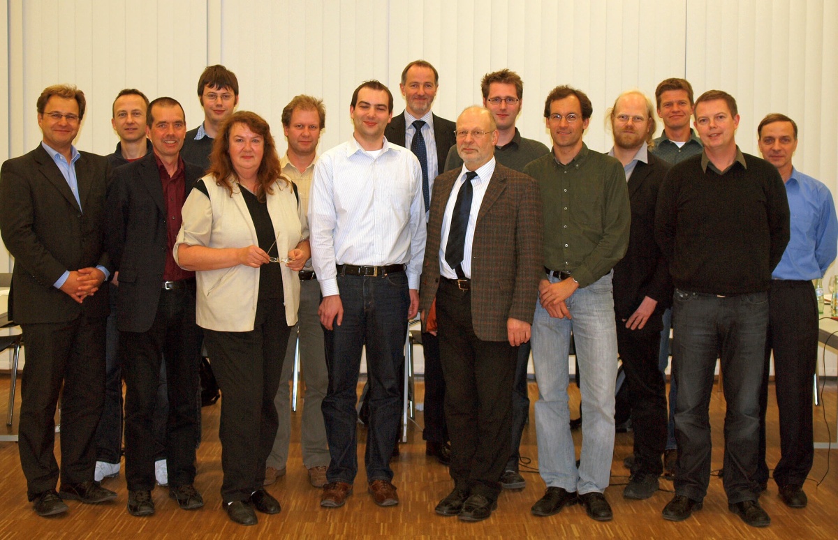 Die Mitglieder der AG Datenschutz 2009