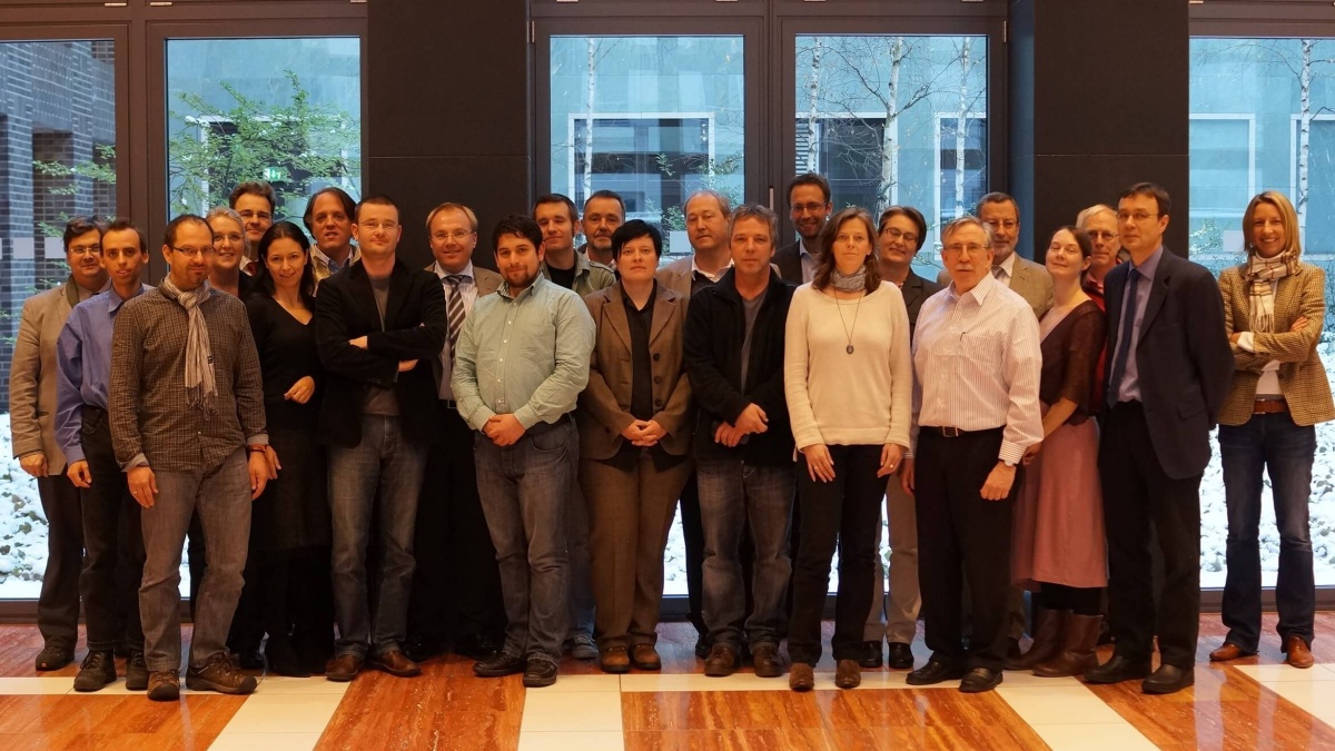 Die Mitglieder der Arbeitsgruppe Medizinische Bioinformatik und Systemmedizin 2012