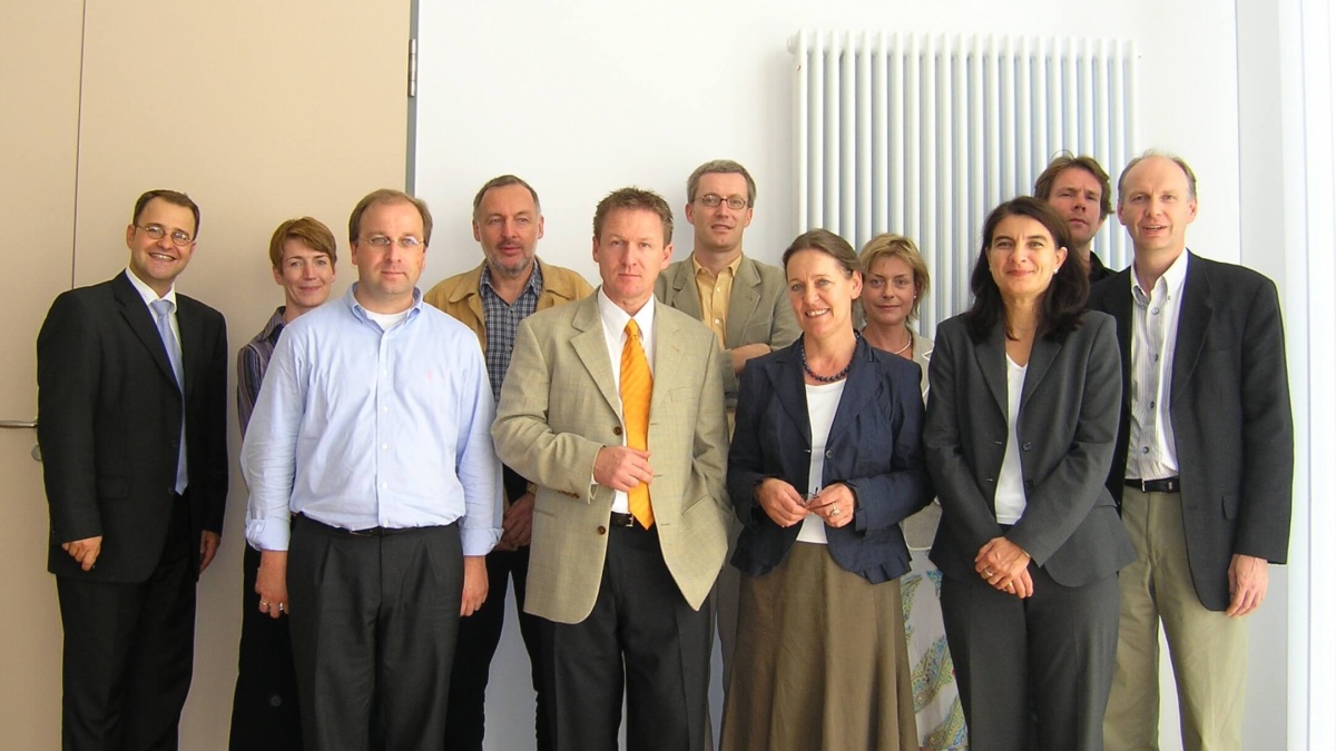 Die Mitglieder der Arbeitsgruppe Netzwerkkoordination 2006