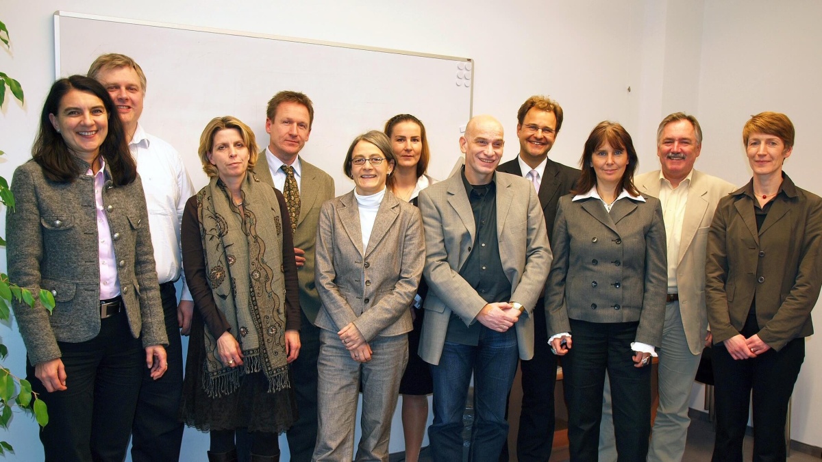 Die Mitglieder der Arbeitsgruppe Netzwerkkoordination 2009