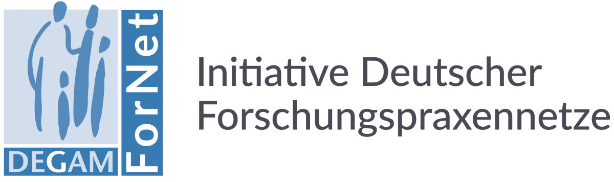 Das Logo der Initiative Deutscher Forschungspraxennetze, kurz DEGAM-ForNet.