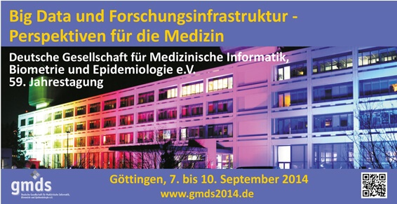 Flyer GMDS Jahrestagung 2013 Flyer GMDS Jahrestagung 2013