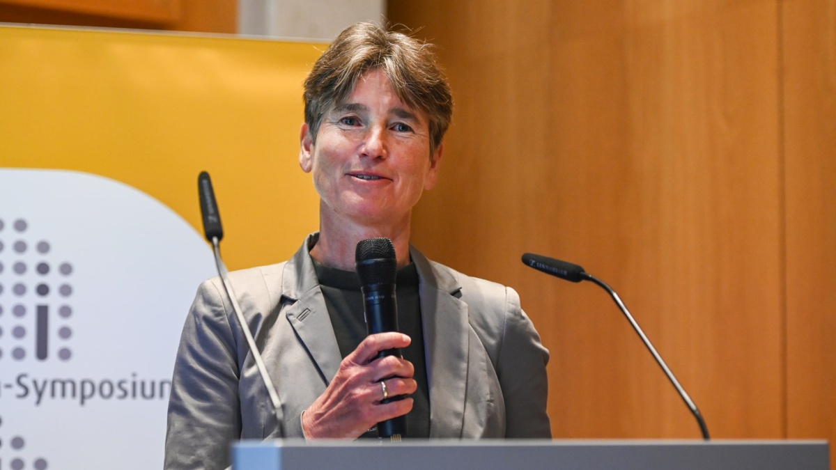 Dr. Gabi Anton Dr. Gabi Anton auf dem Biobanken-Symposium 2025.
