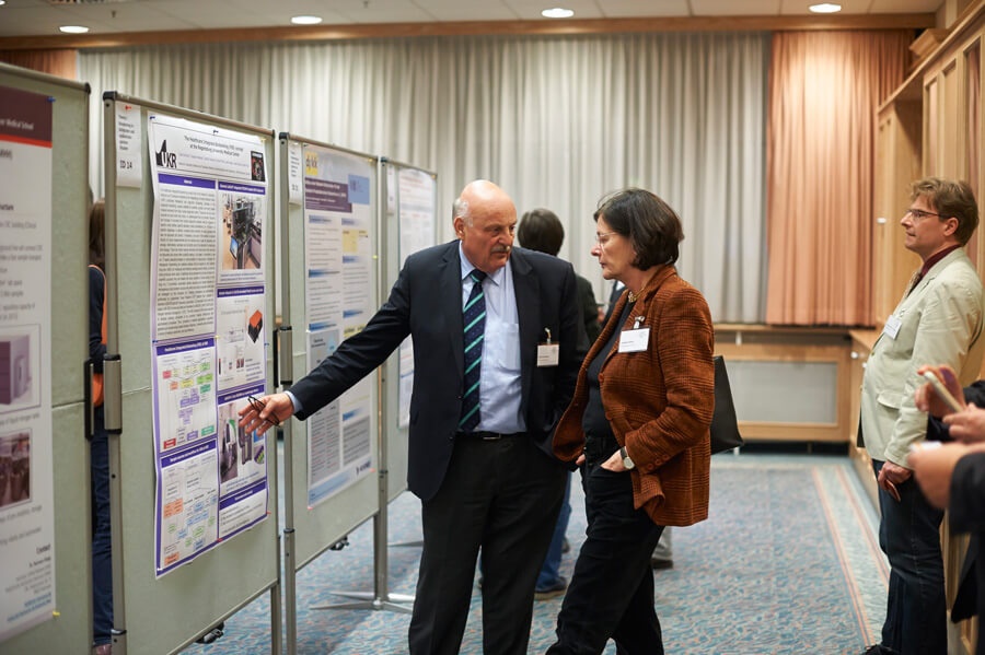 Ausstelung wissenschaftlicher Poster zum Biobanking Biobanken Symposium 2014