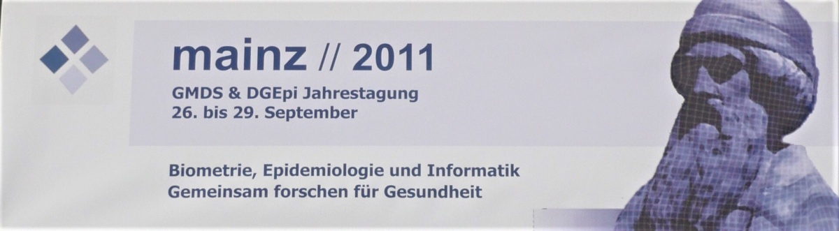 Banner der GMDS DGEPI Jahrestagung 2011