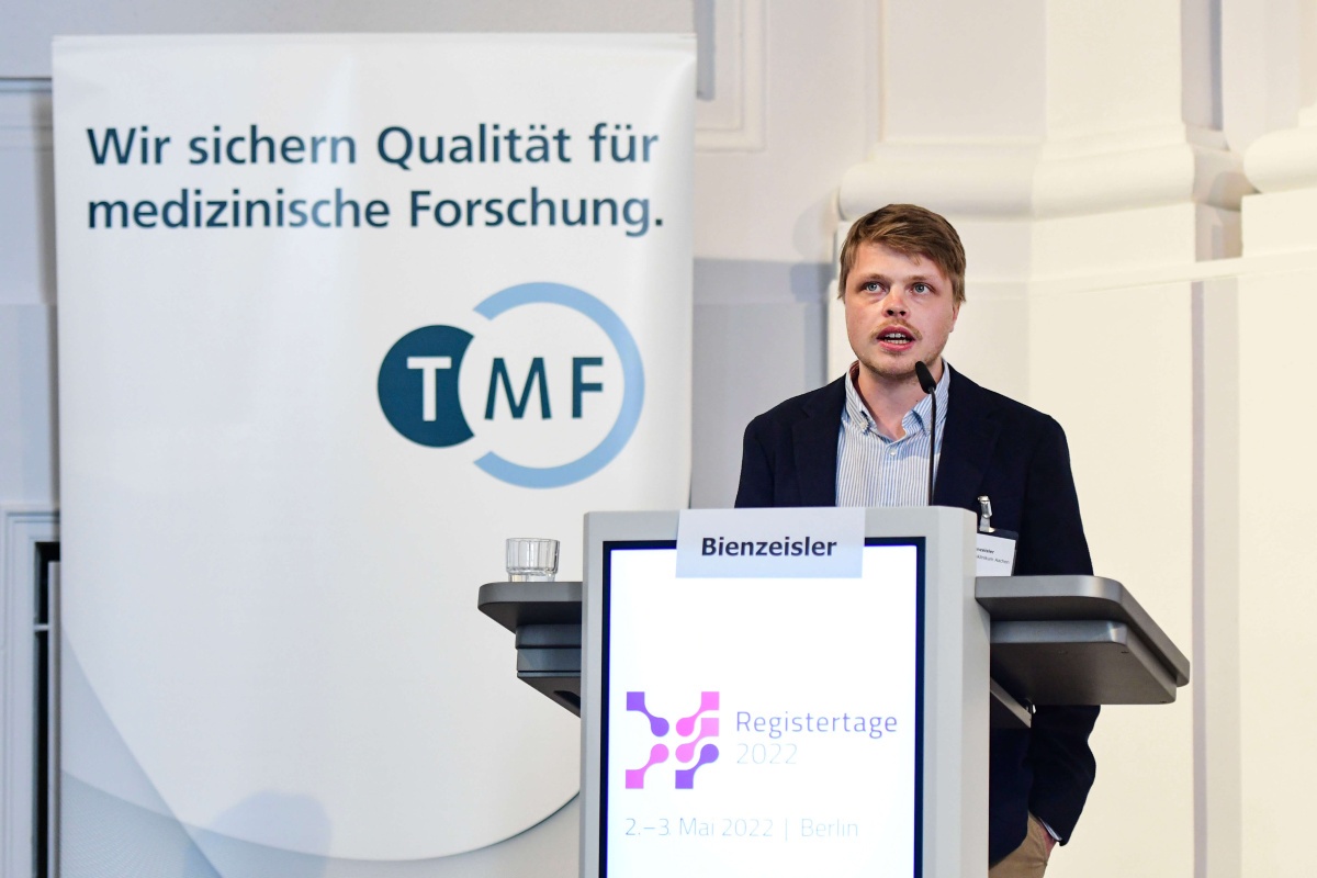 Jonas Bienzeisler Jonas Bienzeisler bei den Registertagen 2022