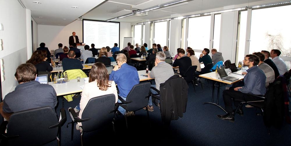 REDCap-Workshop im Schulungsraum der TMF-Geschäftsstelle