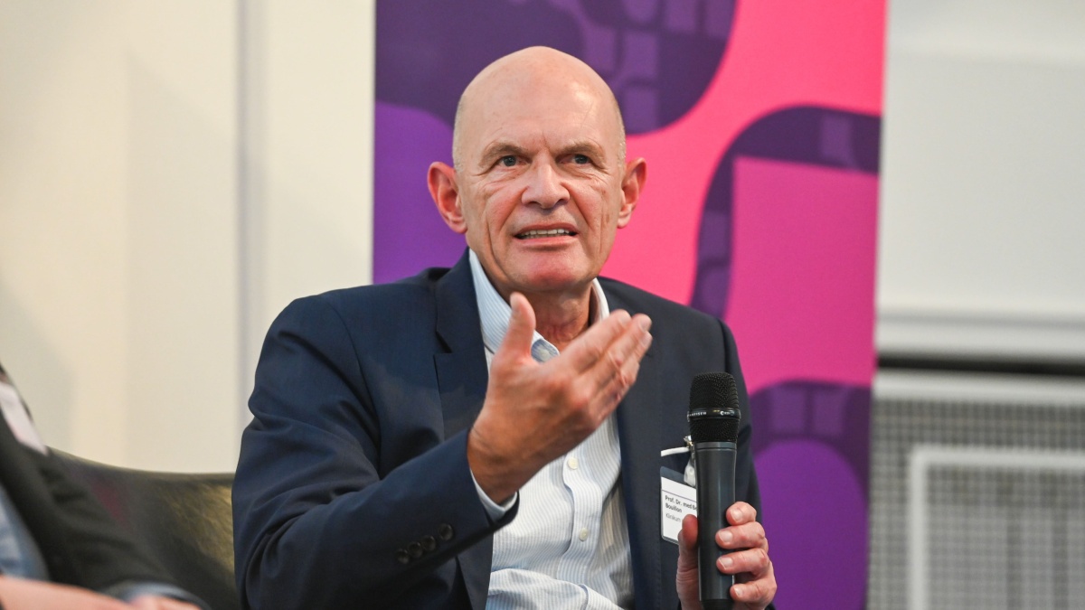 Prof. Dr. med. Bertil Bouillon Prof. Dr. med. Bertil Bouillon auf den Registertagen 2024