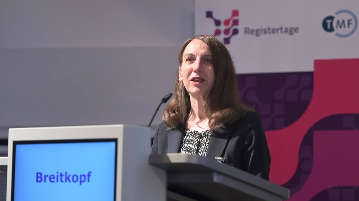 Dr. Simone Breitkopf Dr. Simone Breitkopf auf den Registertagen 2023