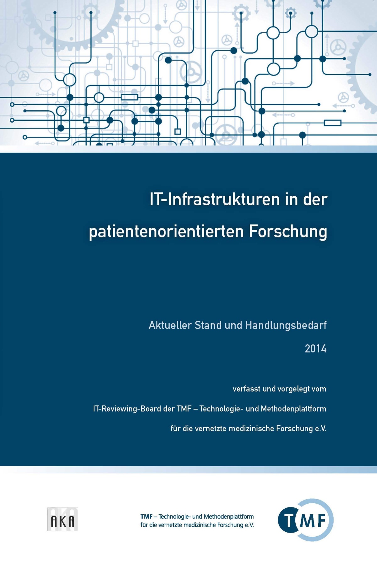 Das Cover des Reports zur Forschungs-IT in der Medizin