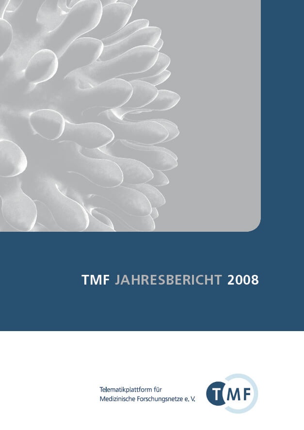 Cover TMF Jahresbericht 2008 Cover TMF Jahresbericht 2008