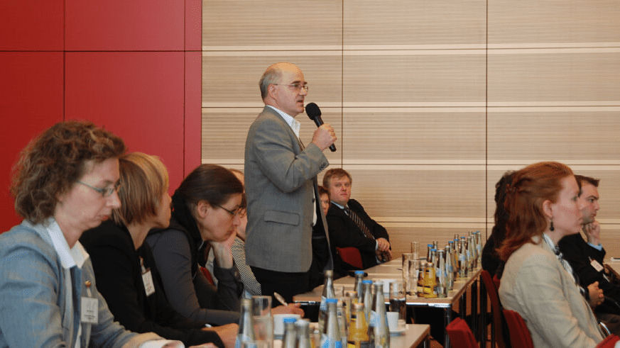 Diskussion Diskussion beim Statussymposium der Kompetenznetze in der Medizin