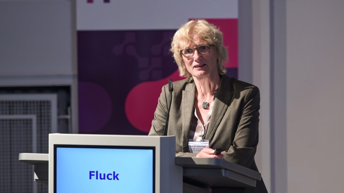 Prof. Dr. Juliane Fluck auf den Registertagen 2023