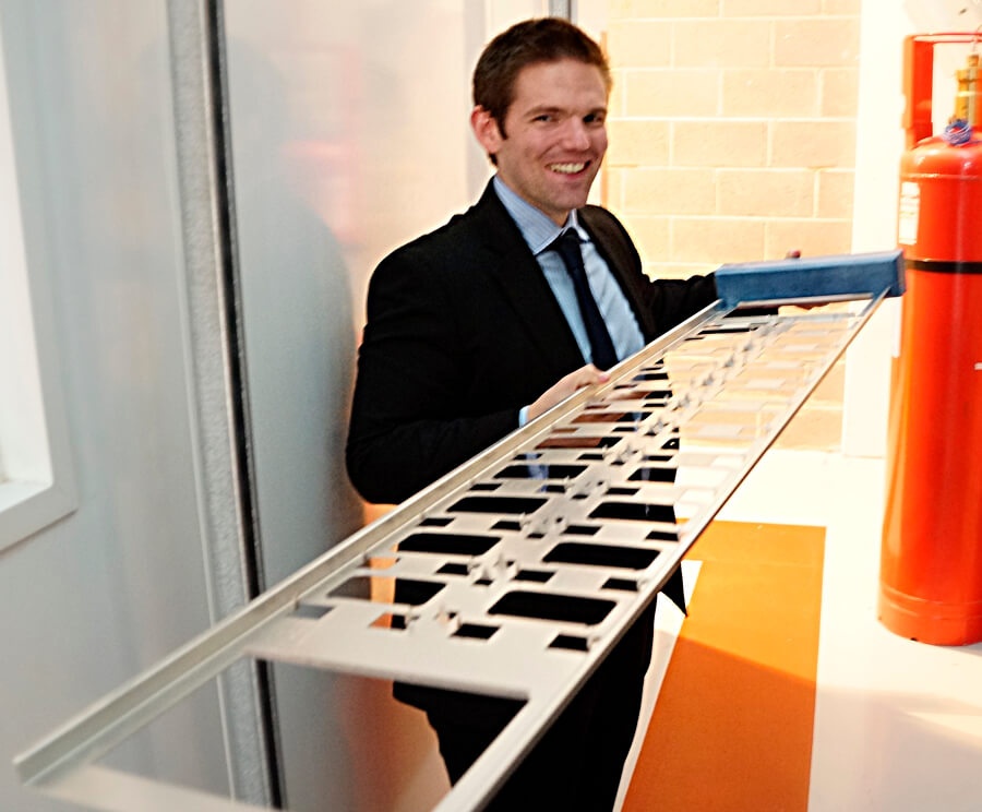 Dan Fry Labormanager der UK Biobank Dan Fry Labormanager der UK Biobank