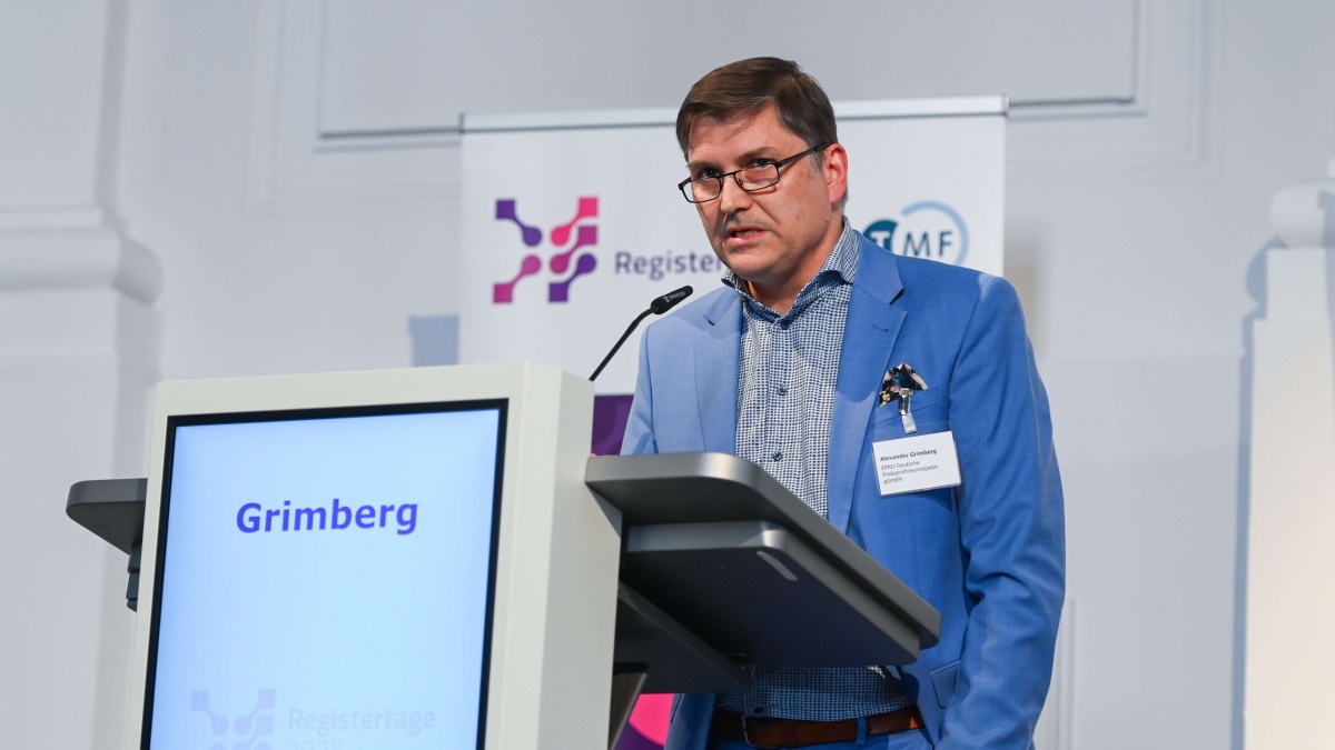 Alexander Grimberg Alexander Grimberg auf den Registertagen 2025