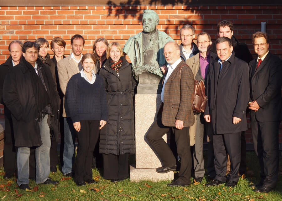 Gruppenfoto mit Nobel