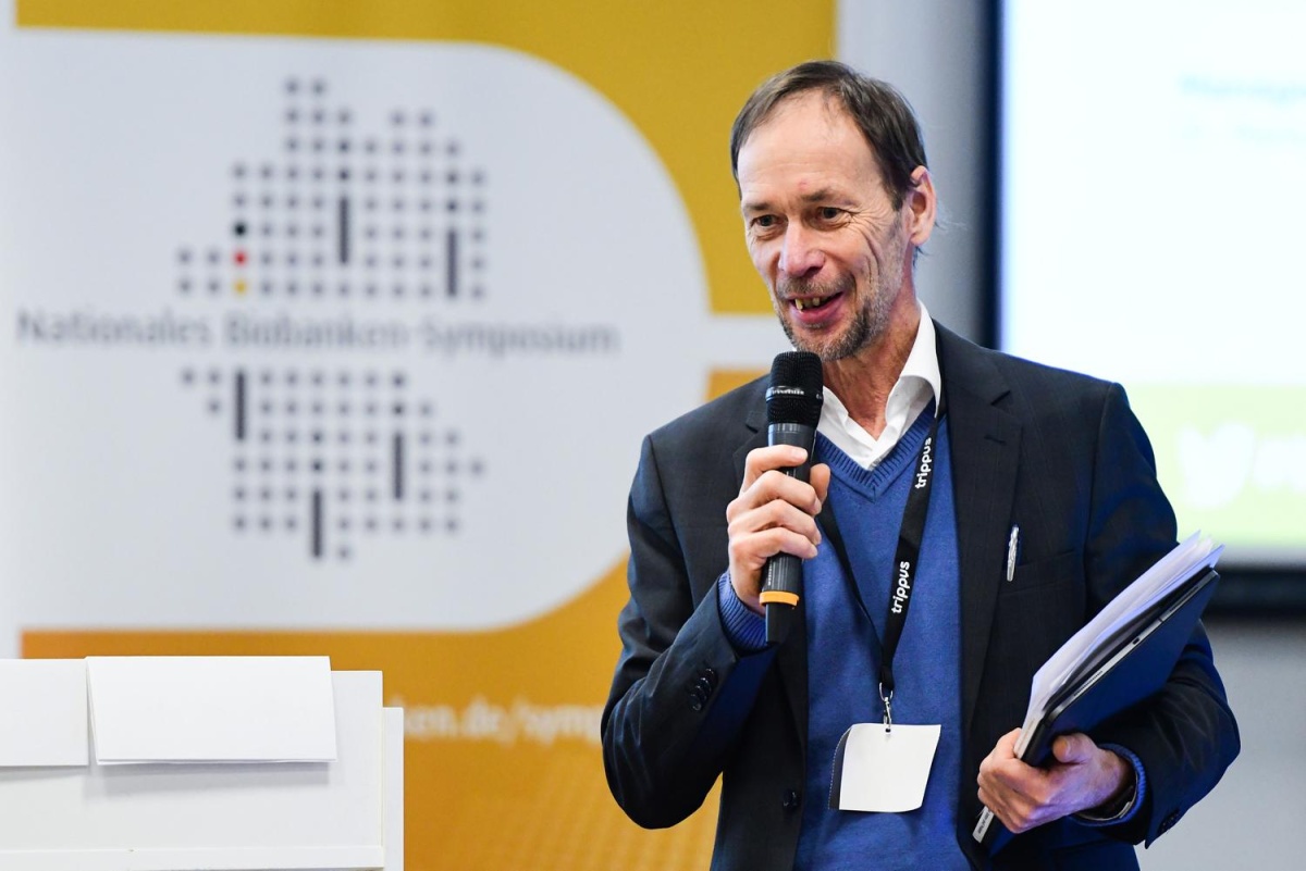 Prof. Dr. Michael Hummel beim Biobanken-Symposium 2019