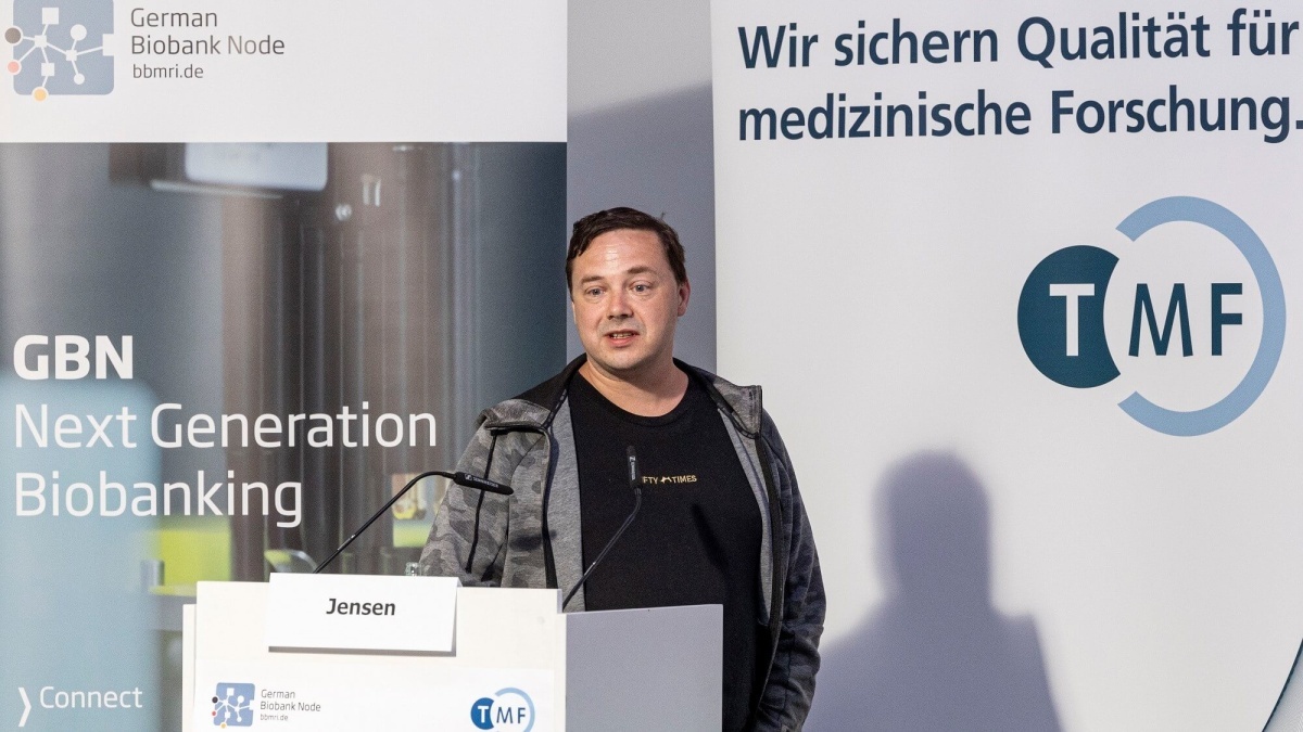 Anders Jensen Anders Jensen auf dem Biobanken-Symposium 2023