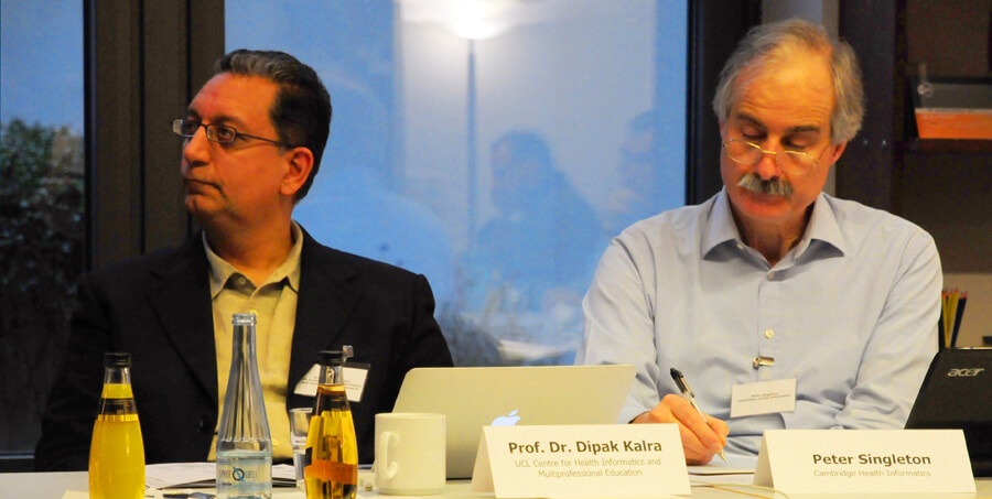 Prof. Dipak Kalra & Peter Singleton Prof. Dipak Kalra & Peter Singleton
