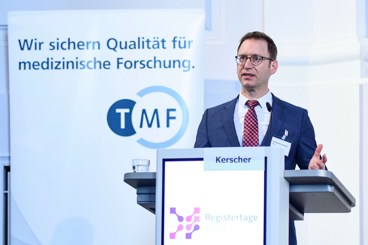 Dr. Alexander Kerscher Dr. Alexander Kerscher bei den Registertagen 2022