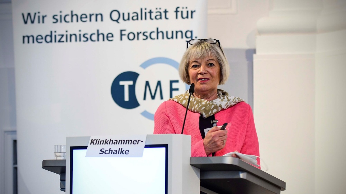 Prof. Dr. Monika Klinkhammer-Schalke Prof. Dr. Monika Klinkhammer-Schalke bei den Registertagen 2022