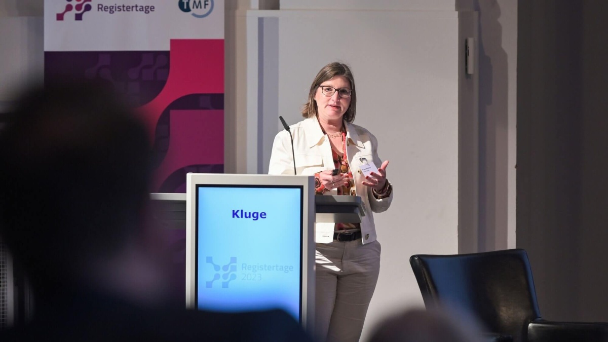 Dr. Sandra Kluge Dr. Sandra Kluge auf den Registertagen 2023