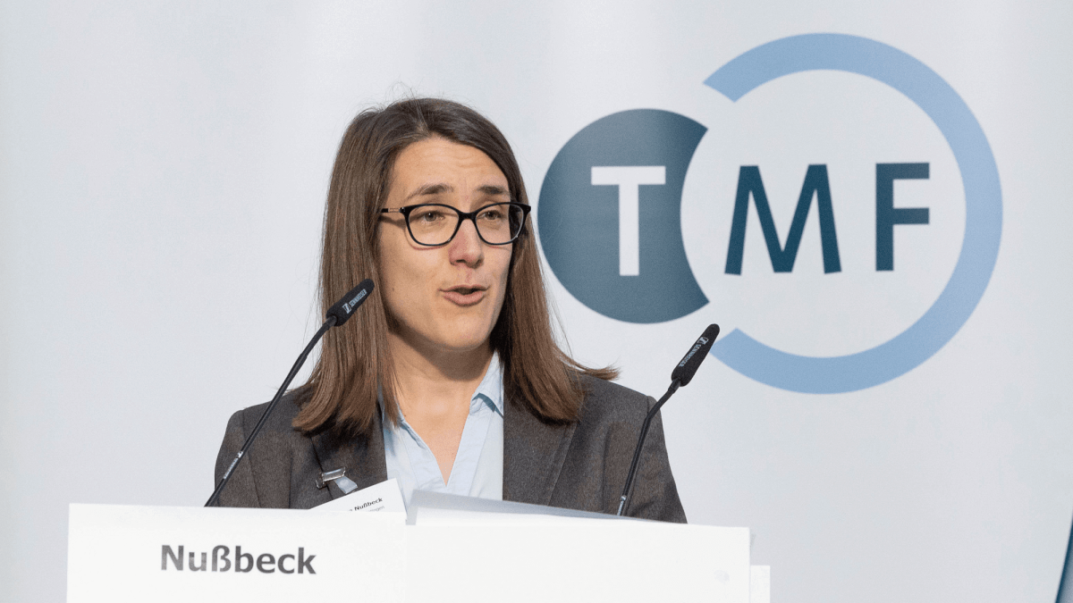 PD Dr. Sara Nußbeck PD Dr. Sara Nußbeck auf dem Biobanken-Symposium 2023