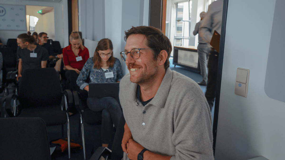 Workshop "MII meets Biobanking" Dr. Philip Overton beim Workshop "MII meets Biobanking"