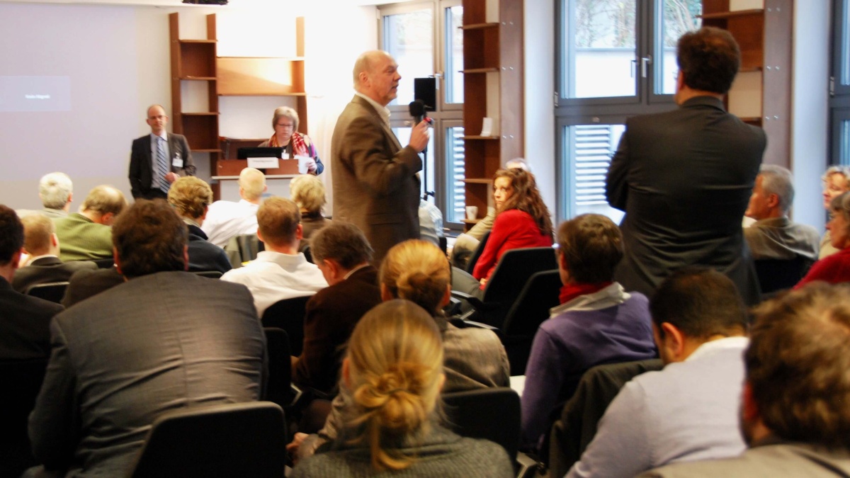 Das Publikum der Veranstaltung