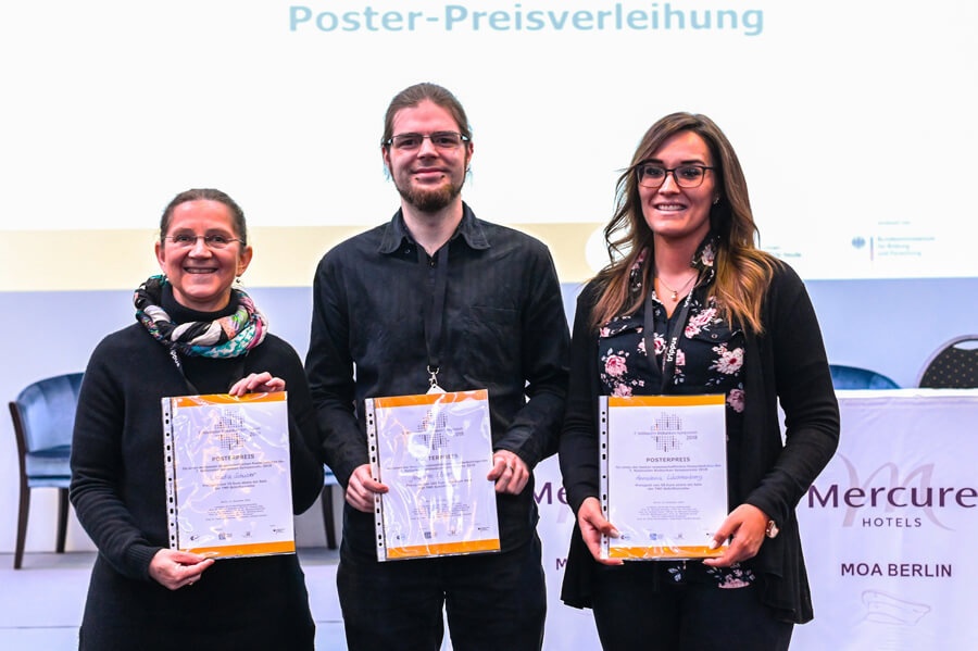 Poster-Preisverleihung beim Biobanken-Symposium 2018