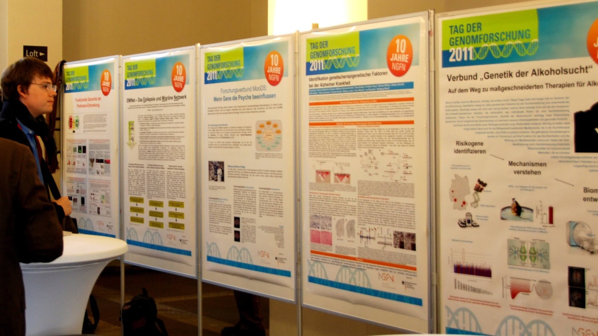 Posterausstellung Tag der Genomforschung 2011 Posterausstellung Tag der Genomforschung 2011