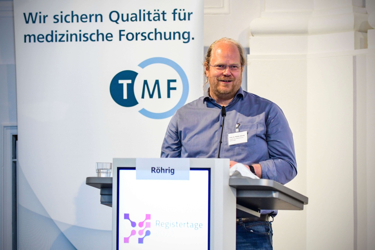 Prof. Dr. Rainer Röhrig Prof. Dr. Rainer Röhrig bei den Registertagen 2022
