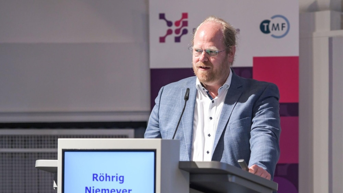Prof. Dr. Rainer Röhrig auf den Registertagen 2023
