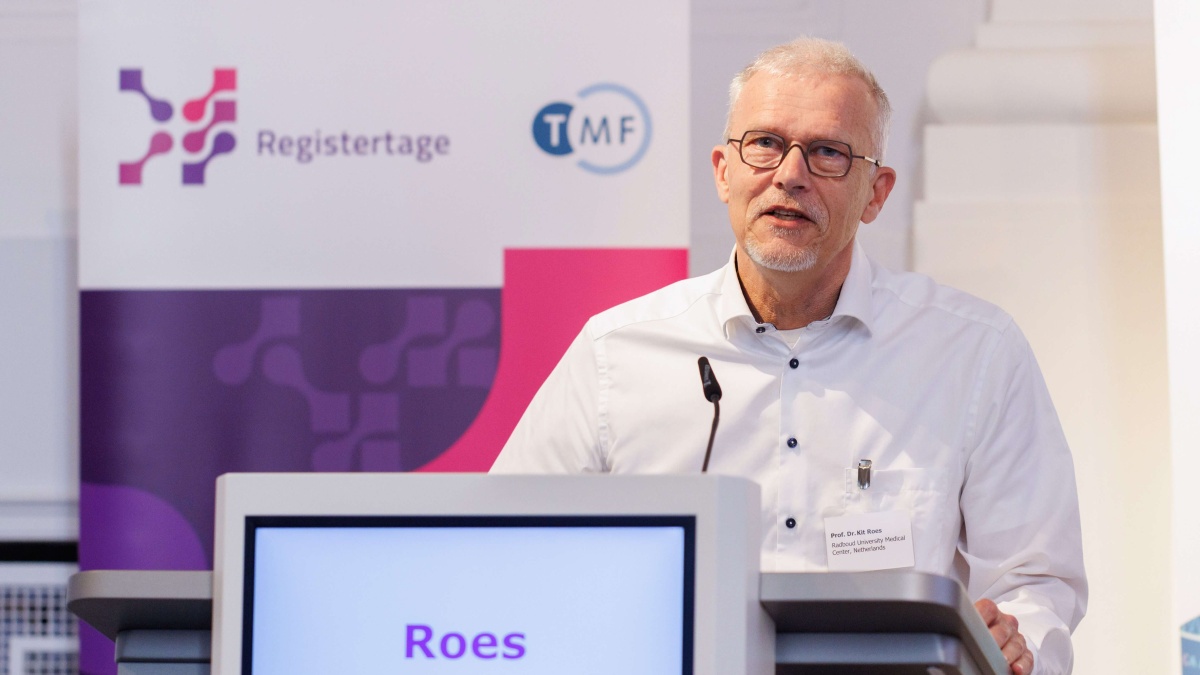 Prof. Dr. Kit Roes Prof. Dr. Kit Roes auf den Registertagen 2025