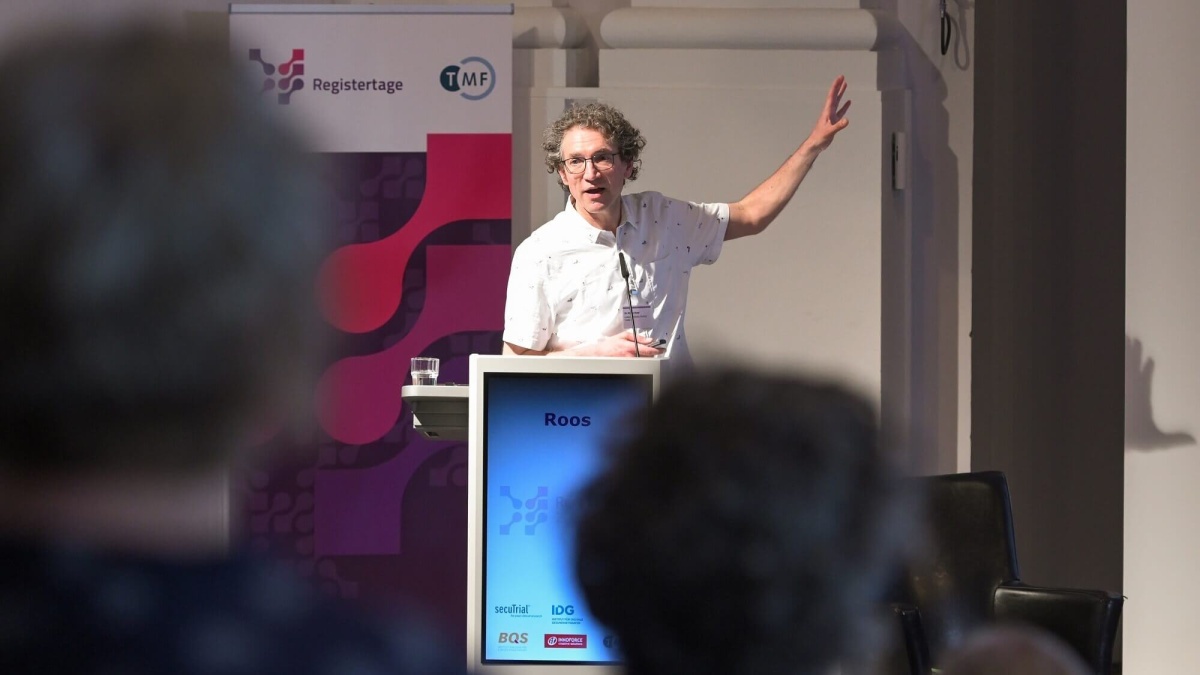Dr. Marco Roos Dr. Marco Roos auf den Registertagen 2023