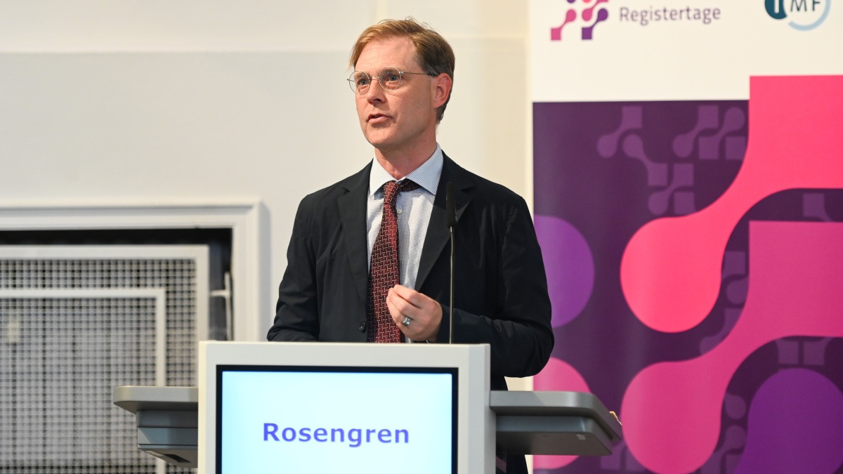 Prof. Björn Rosengren Prof. Björn Rosengren auf den Registertagen 2024
