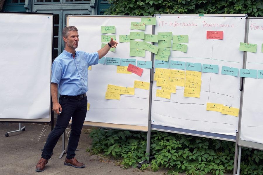 Prof. Dr. Ulrich Sax Prof. Dr. Ulrich Sax bei der TMF School 2018