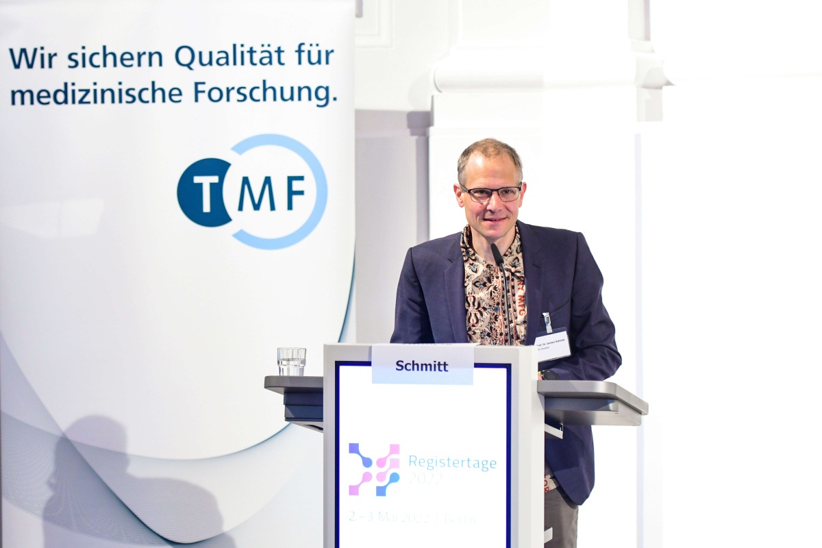 Prof. Dr. Jochen Schmitt bei den Registertagen 2022