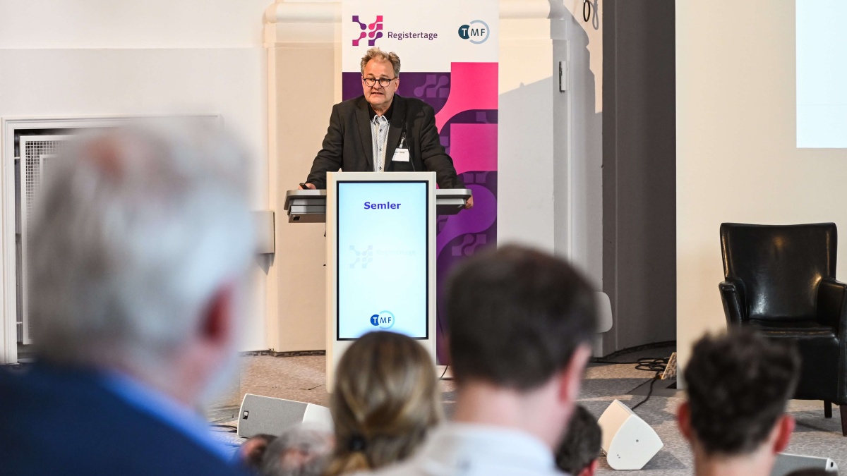 Sebastian C. Semler TMF-Geschäftsführer Sebastian C. Semler auf den Registertagen 2024
