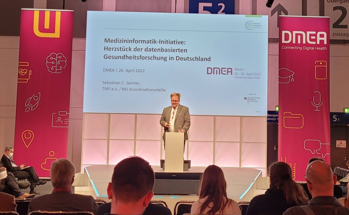 Sebastian C. Semler bei der DMEA 2022