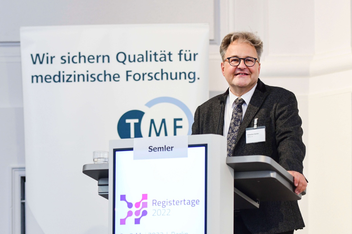 Sebastian C. Semler Sebastian C. Semler bei den Registertagen 2022
