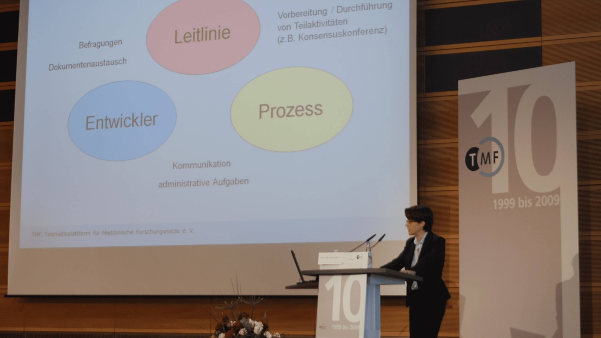 PD Dr. Britta Siegmund PD Dr. Britta Siegmund beim Statussymposium der Kompetenznetze in der Medizin
