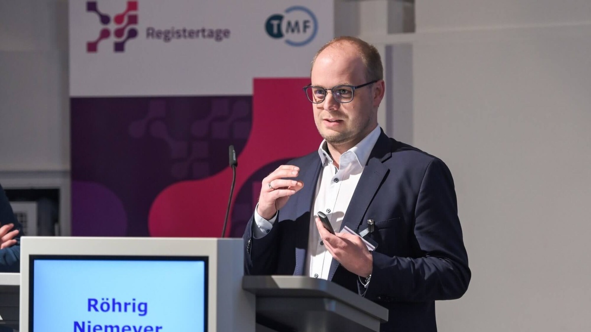 Alexander Stahmann Alexander Stahmann auf den Registertagen 2023
