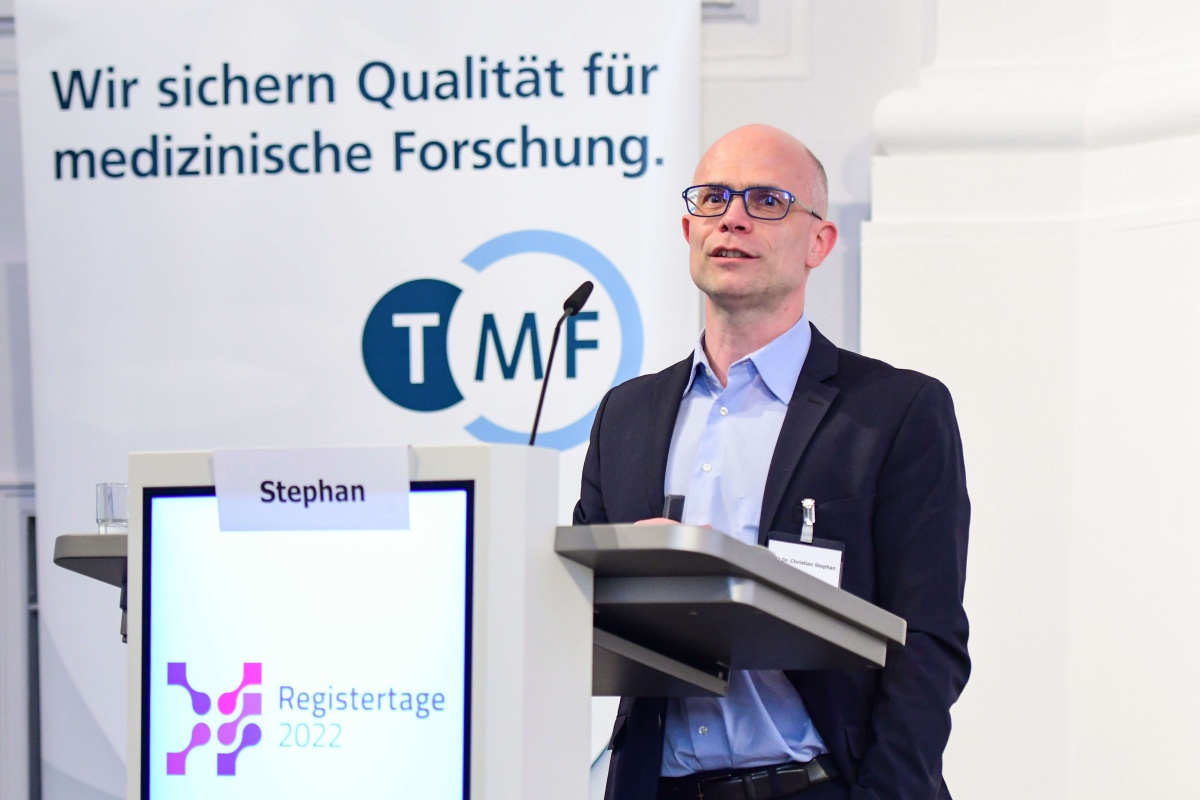 Dr. Christian Stephan Dr. Christian Stephan bei den Registertagen 2022