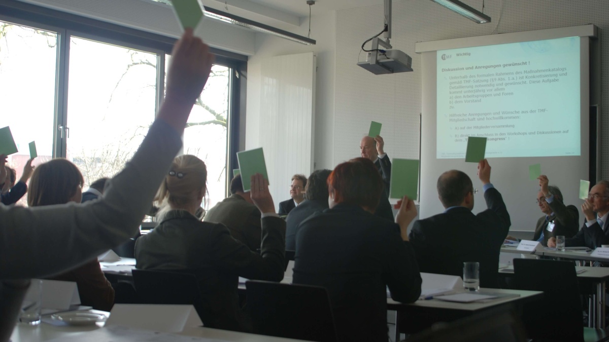 Teilnehmer der Mitgliederversammlung Teilnehmer der Mitgliederversammlung